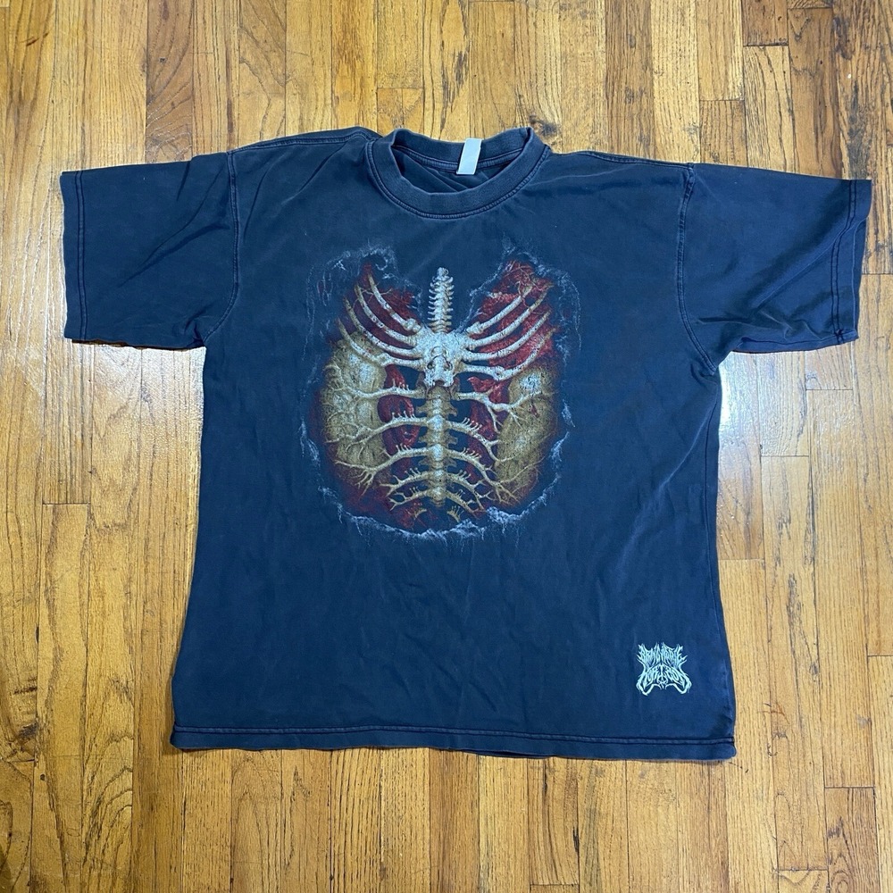 Bring Me The Horizon Tee Shirt Xl Ribcage Rare Japan Tour Version